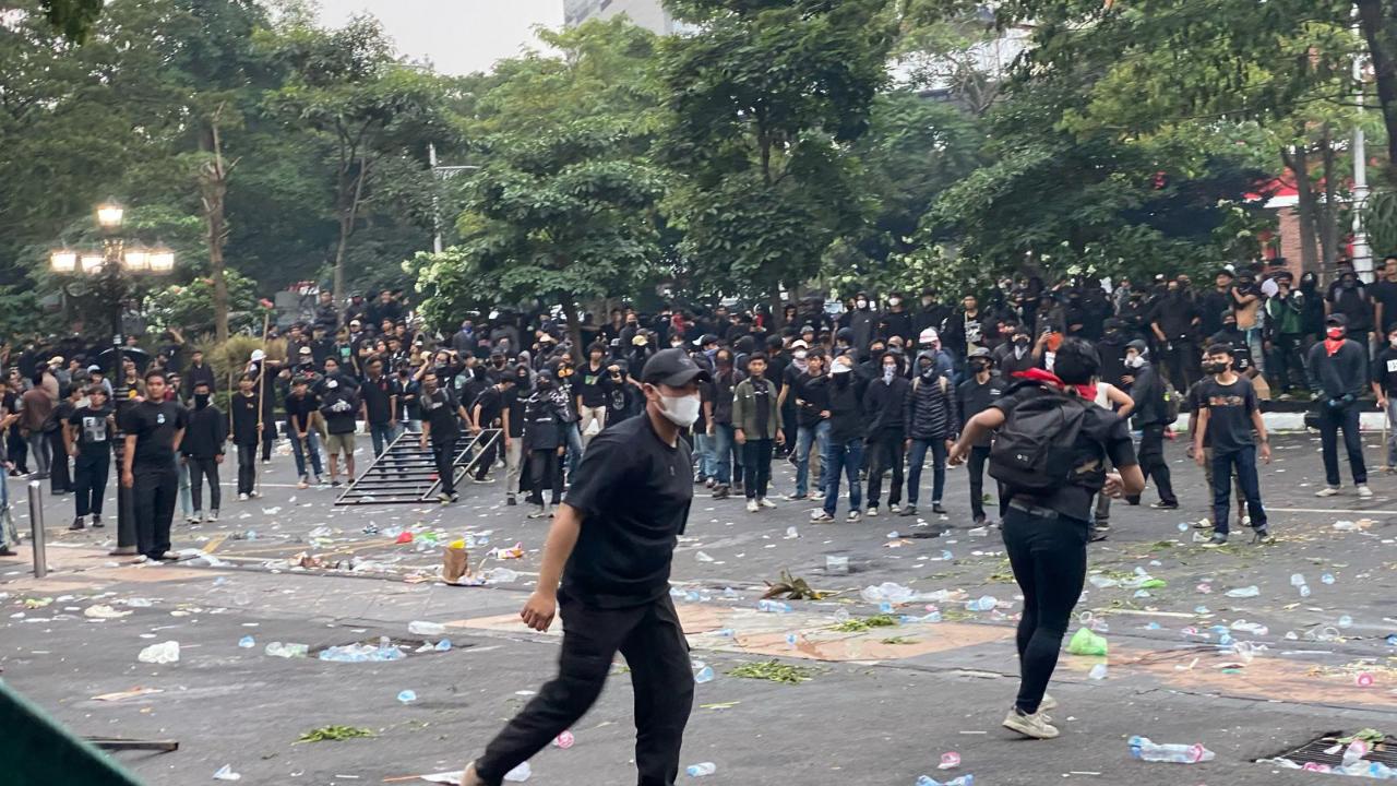 Pimpinan Dewan dan Serikat Pekerja Batang Kecam Tindakan Anarkistis di May Day Semarang 