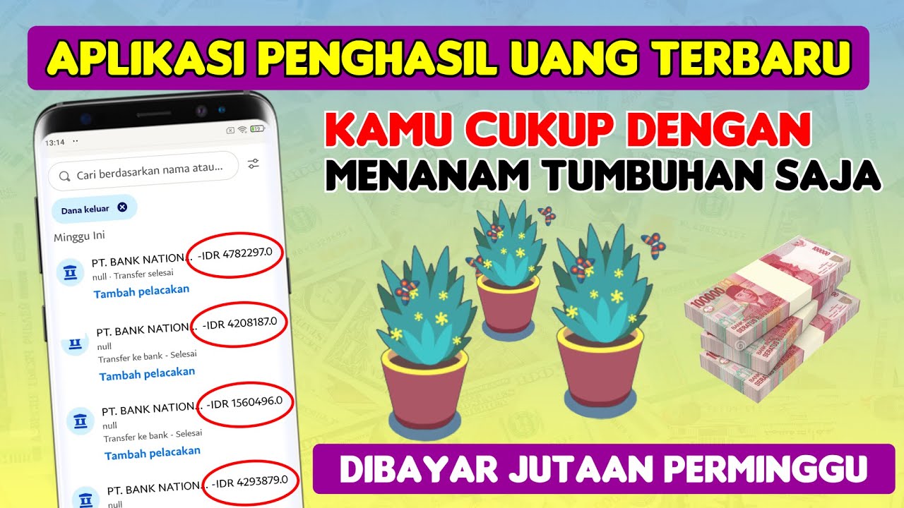 Game Penanam Tumbuhan Dibayar Hingga Jutaan Perminggu! Aplikasi Game Penghasil Uang Terbukti Membayar