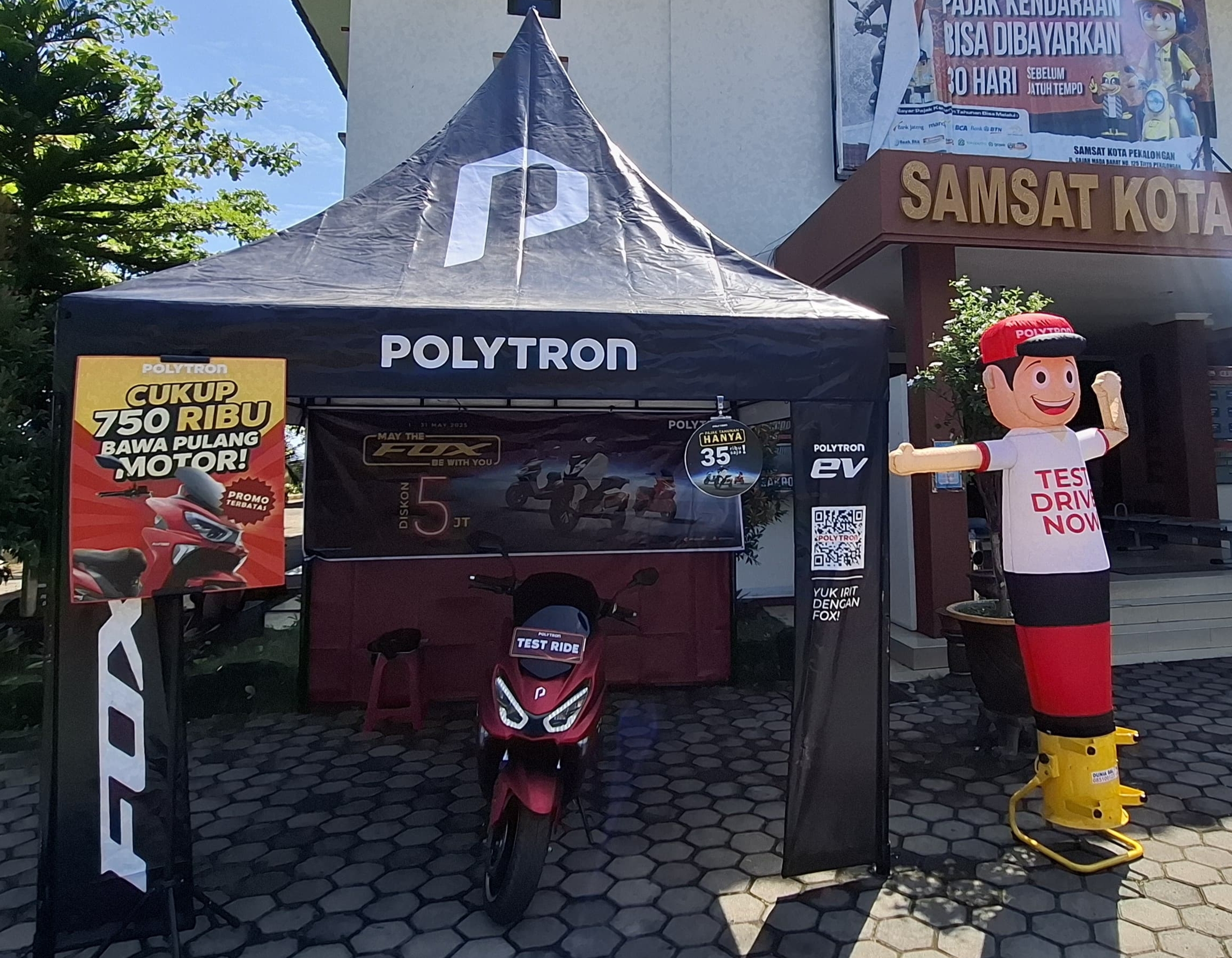 Ada Diskon Potongan untuk Fox Series dan Test Ride Selama Pameran di Pekalongan