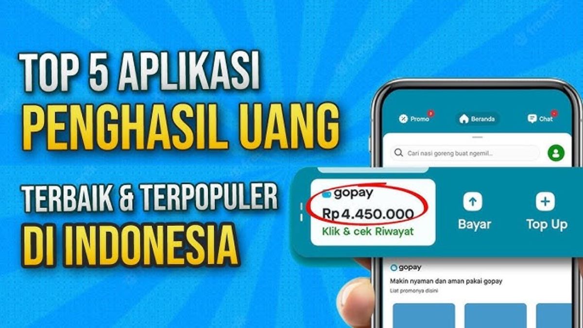 Bukan Hanya Game! Ternyata Ini 5 Rekomendasi Aplikasi Penghasil Saldo DANA, Cara Mudah Dapet Cuan Dalam Sehari