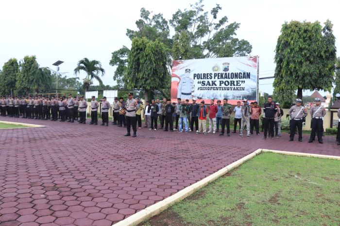 Apel Kasatkamling Polres Pekalongan, Tingkatkan Semangat dan optimalkan Peran Satkamling