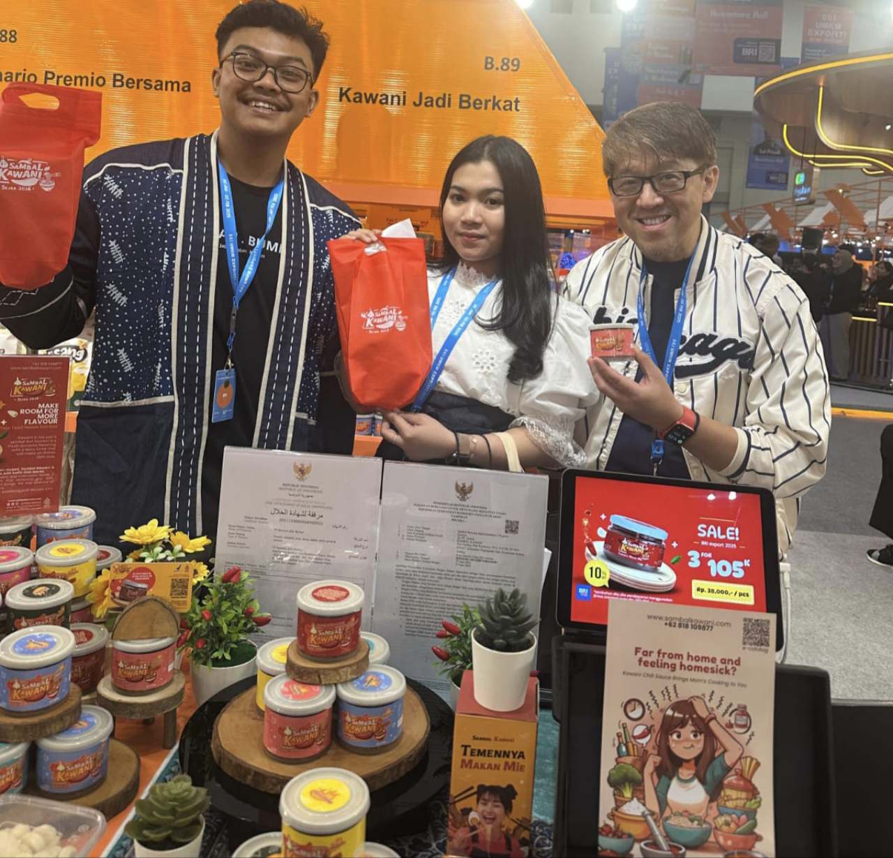 Rumah BUMN Jadi Jembatan UMKM Lokal Promosikan Sambal Cita Rasa Khas Indonesia ke Mancanegara