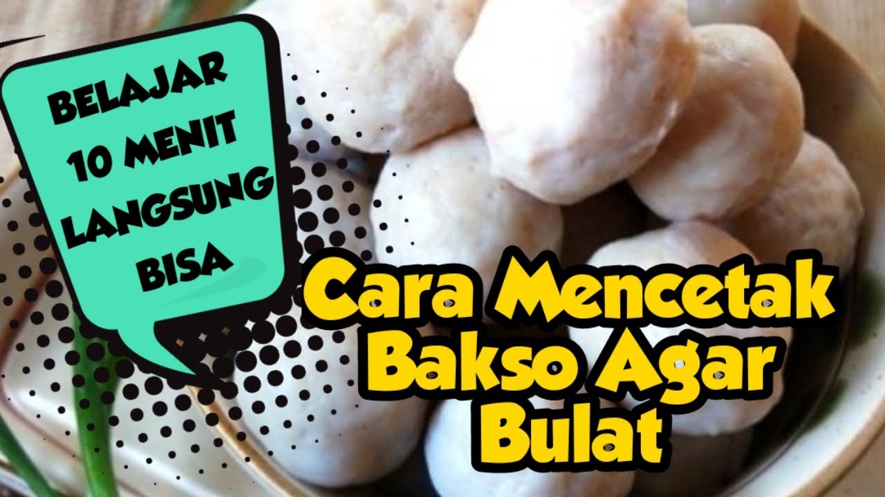 Simak, 5 Tips Membuat Bakso Menjadi Bulat Sempurna dan Tidak Lembek, Tambahkan 1 Bahan Ini Dijamin Berhasil