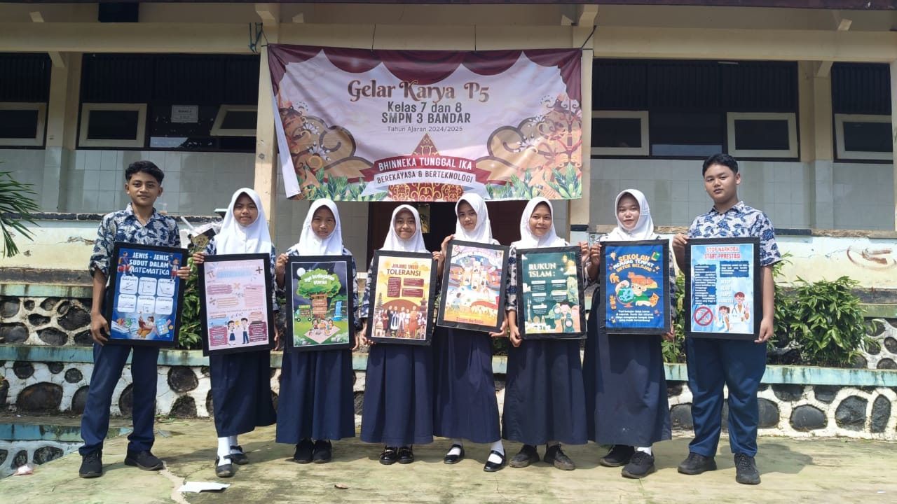 Siswa SMPN 3 Bandar Sulap Pembelajaran P5 Jadi Panggung Karya Kreativitas