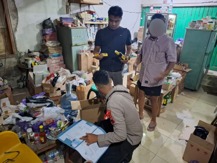 Jelang Nataru 2025/2026, Polsek Sragi Razia Minuman Keras