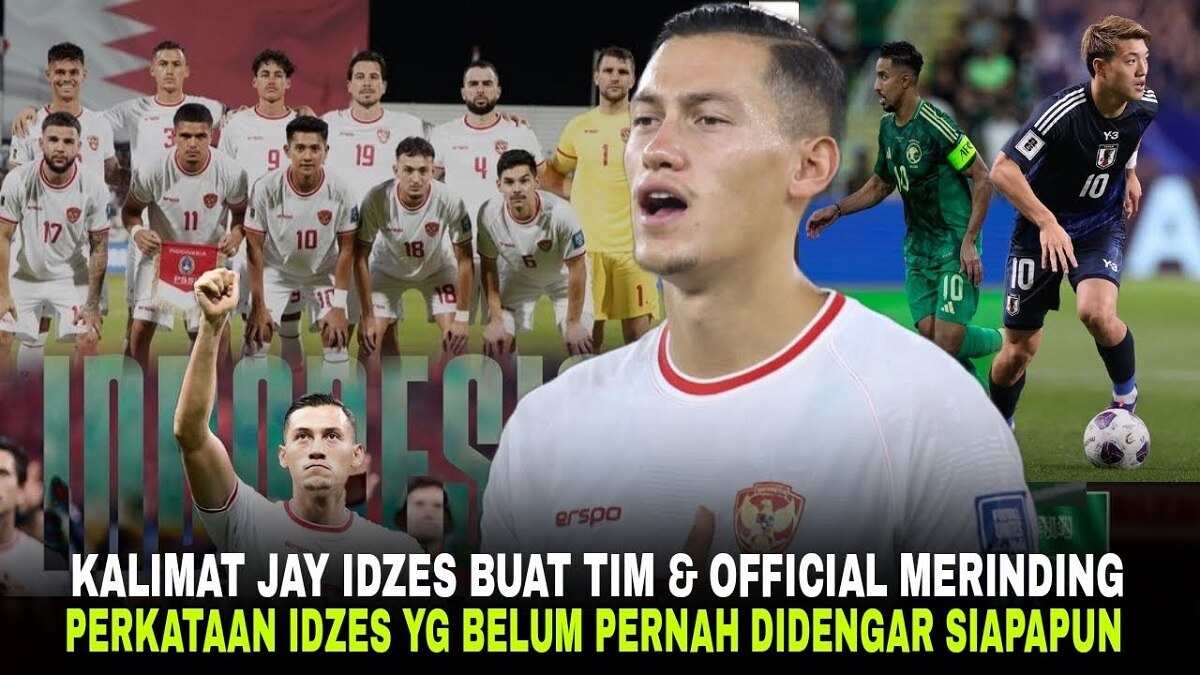 Optimis Raih Poin Dari Jepang dan Arab, Perkataan jay Idzes Bikin Tim dan Official Timnas Indonesia Merinding