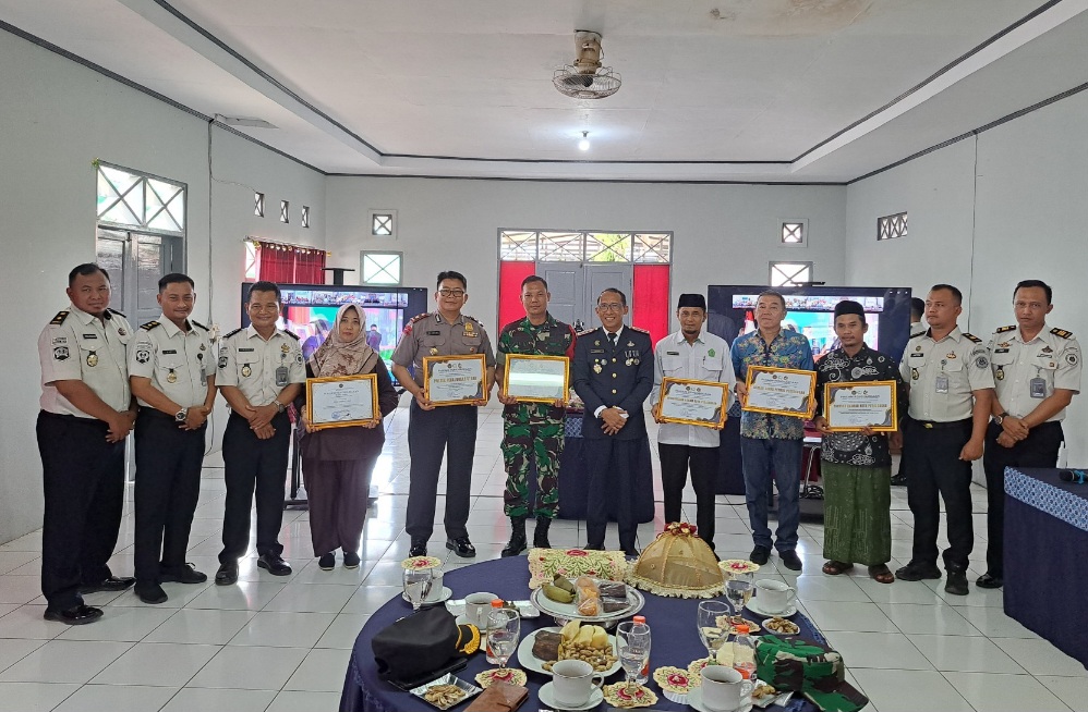 Tasyakuran HBP ke-62, Lapas Pekalongan Beri Penghargaan dan Apresiasi ke Mitra