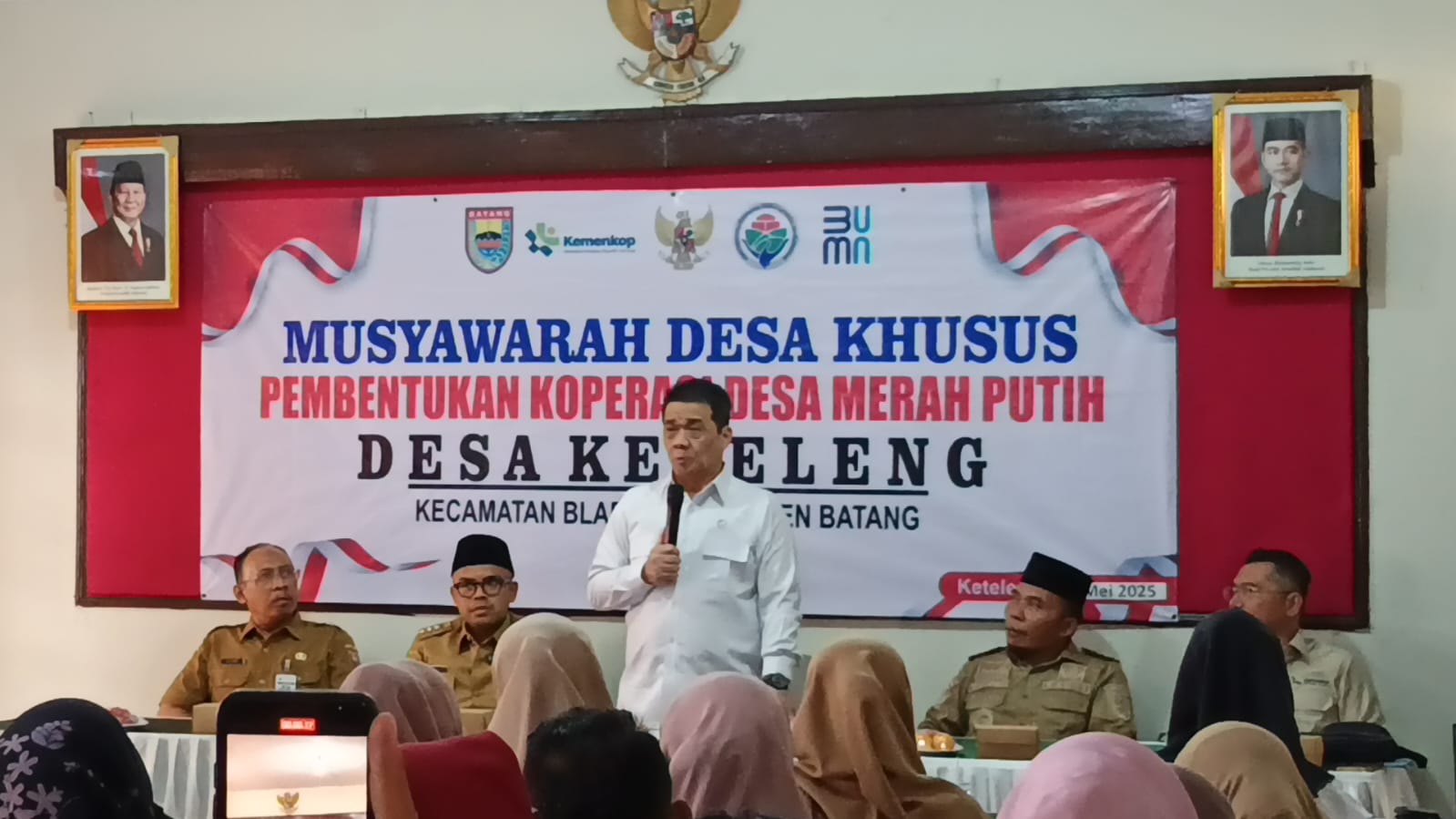 Wamendes PDT Dorong 248 Desa Kelurahan di Batang Bentuk Koperasi Merah Putih