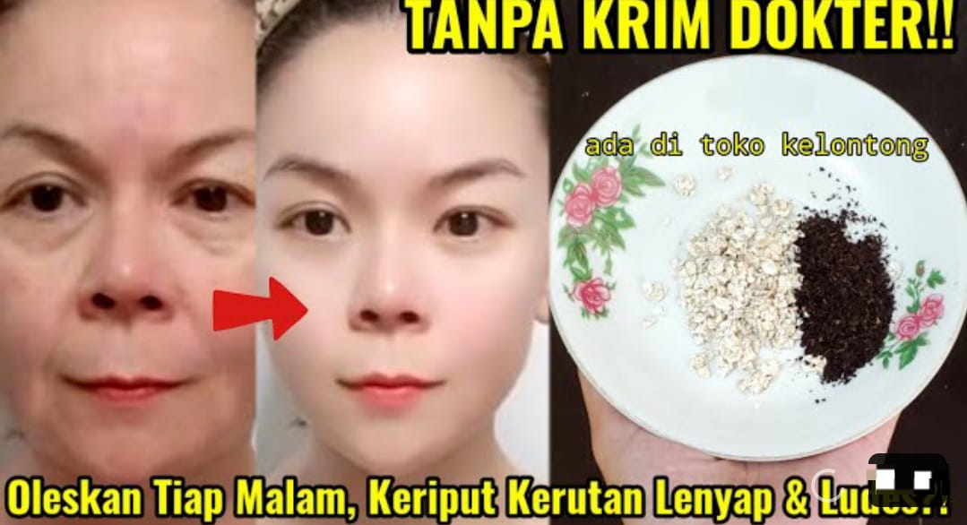 3 Cara Mengencangkan Kulit Wajah yang Kendur Usia 50 Tahun Ke Atas Secara Alami, Kulit Glowing Tanpa Noda