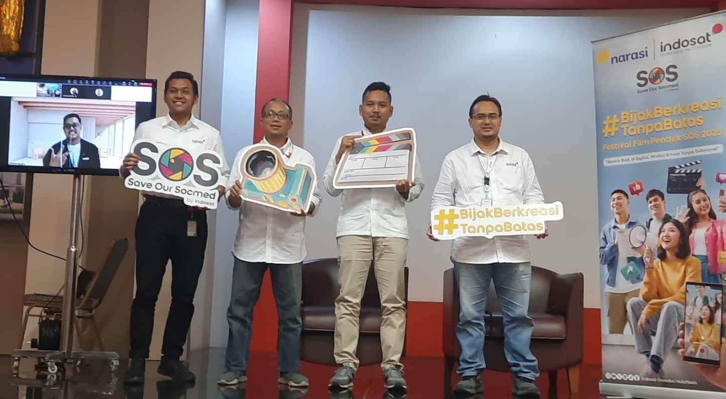 Kampanyekan Anti Hate Speech, Indosat Ooredoo Hutchison Gelar Kompetisi dan Festival Film Pendek SOS 2023