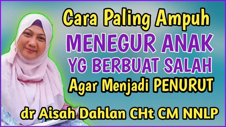 Anak Membantah, Apa yang Harus Dilakukan? Begini Tips dr Aisah Dahlan dalam Menegur Anak yang Berbuat Salah