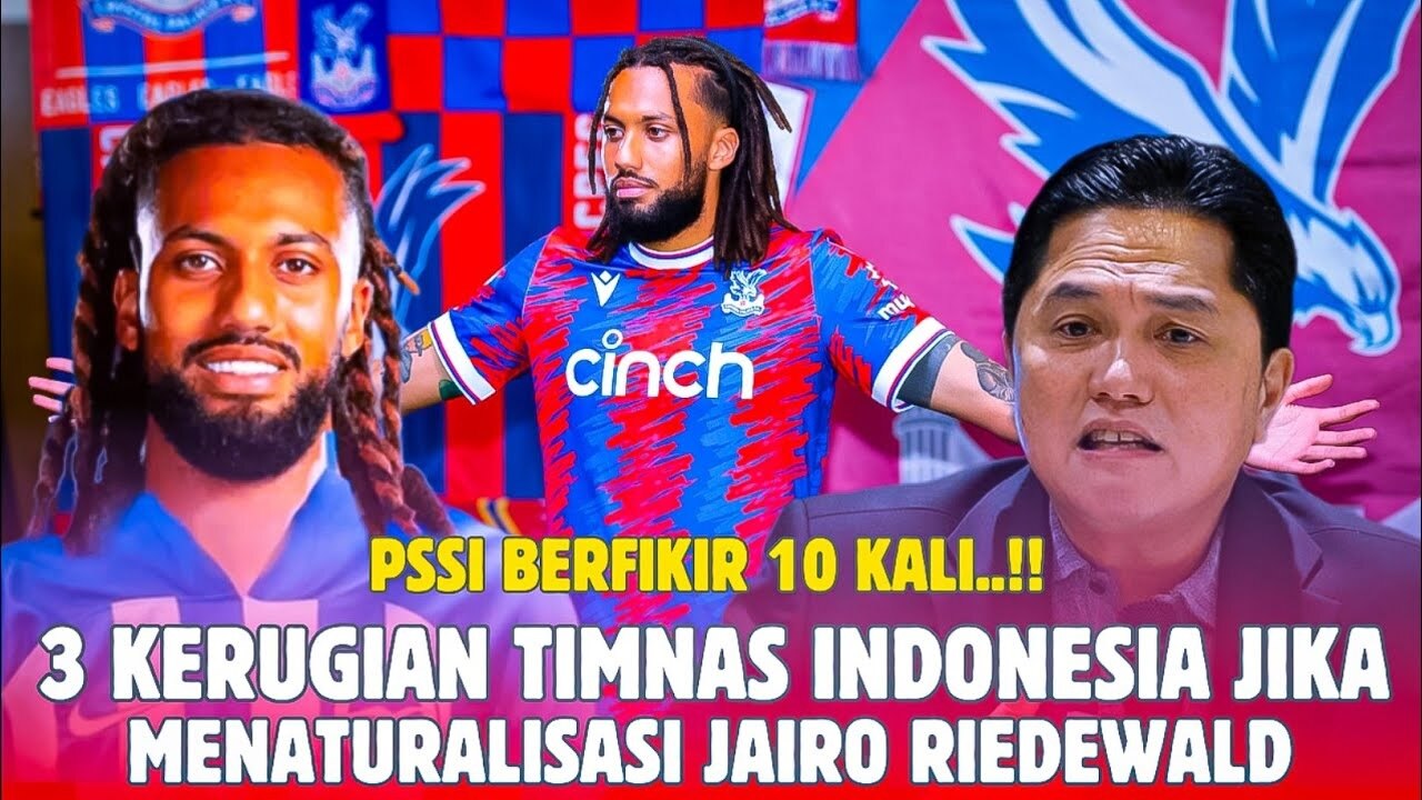 3 Alasan Mengapa Naturalisasi Jairo Riedewald Bisa Merugikan Timnas Indonesia