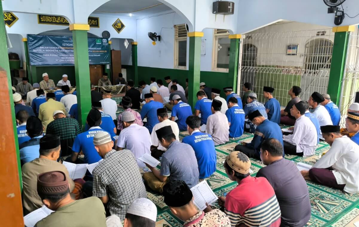 Sinergi Rutan Pekalongan dan LDNU, Istighotsah Warnai Peringatan HUT Kemerdekaan