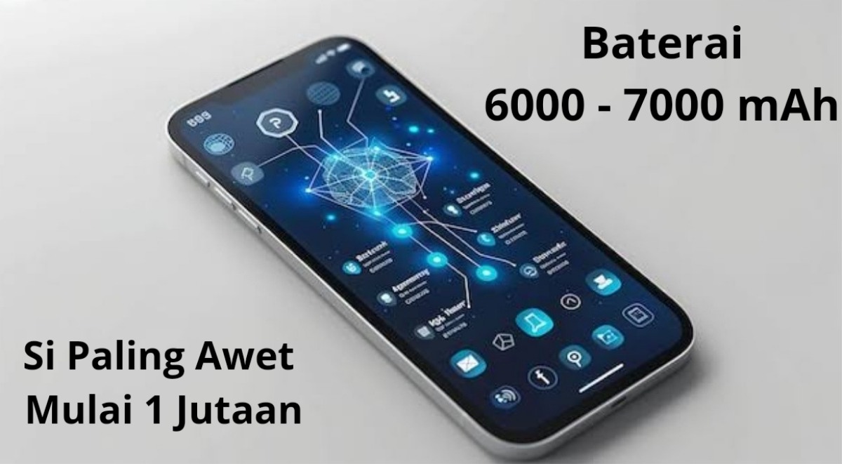 4 Rekomendasi HP Murah Baterai Jumbo 6000 - 7000 mAh, Si Paling Awet yang Dibanderol Mulai 1 Jutaan Aja!