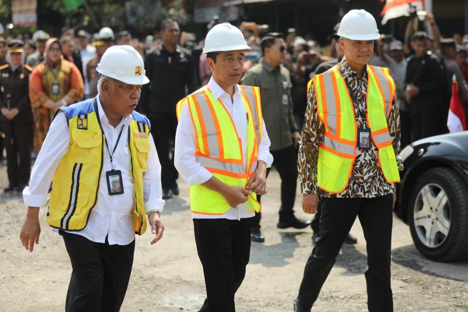 Jokowi Puji Kondisi Jalan di Jateng, 88 Persen Sudah Mulus 