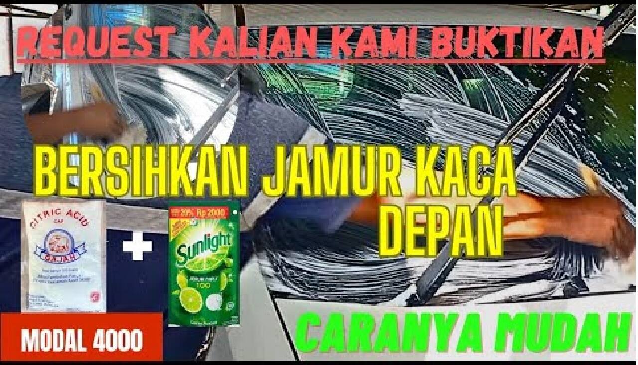 Trik Ampuh Basmi Jamur Pada Kaca Depan Mobil, Solusi Murah dan Efektif!