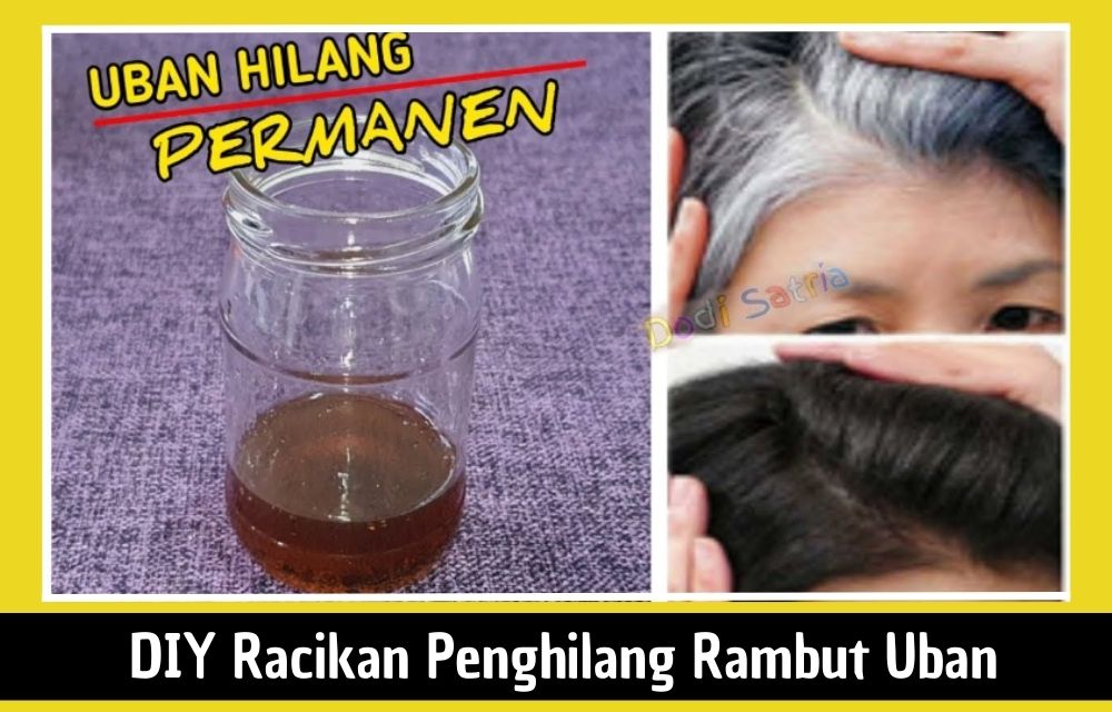 DIY Racikan Penghilang Rambut Uban, Cocok untuk Usia 40 Tahun ke Atas Bikin Uban Hitam Merata Jadi Awet Muda