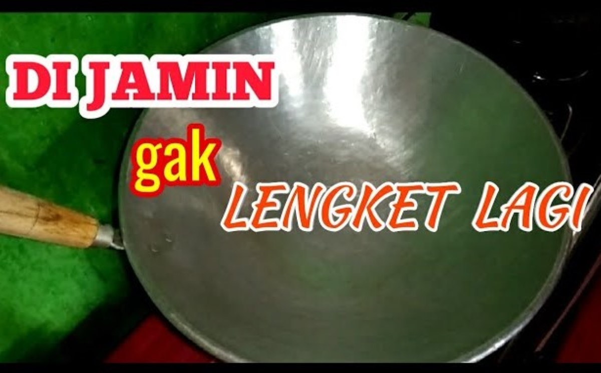 Tips dan Trik Mengatasi Wajan Lengket saat Digunakan! 1 Bahan Dapur Wajan Lengket Kembali Normal Seperti Baru