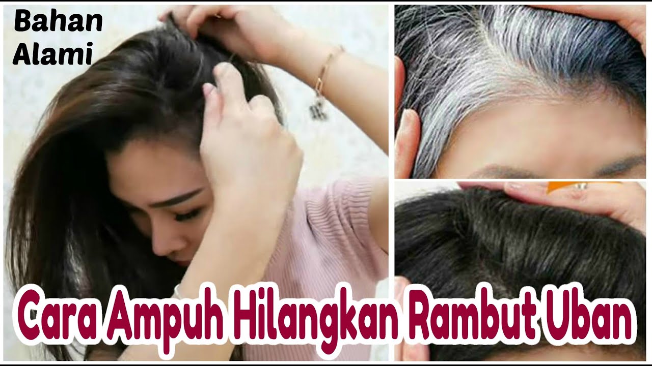 3 Cara Menghilangkan Uban Secara Alami Tanpa Dicabut, Cukup Pakai Bumbu Dapur Bikin Rambut Hitam Permanen