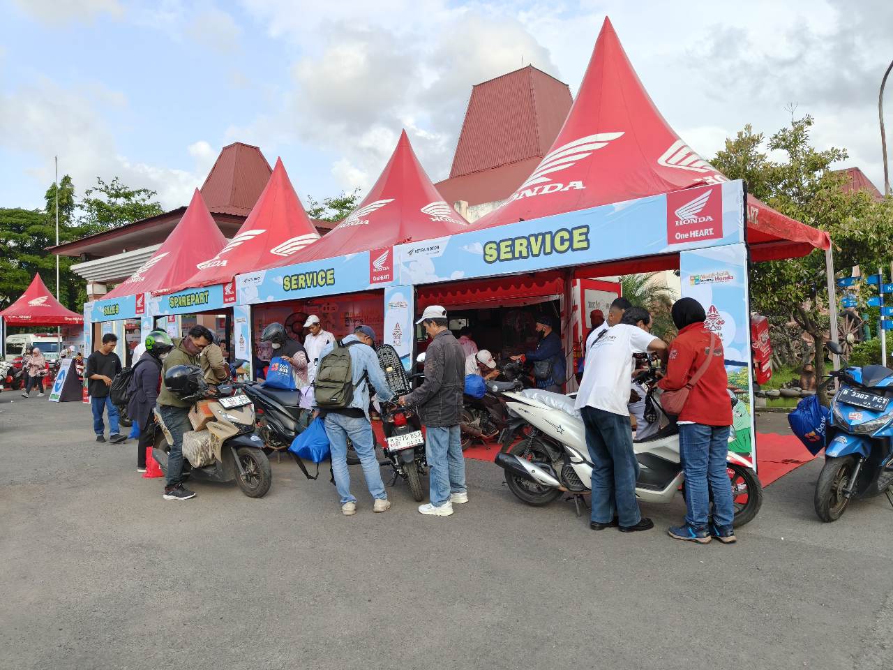 Mudik Nyaman Bersama Honda, 920 Konsumen Setia Pulang Kampung ke Semarang