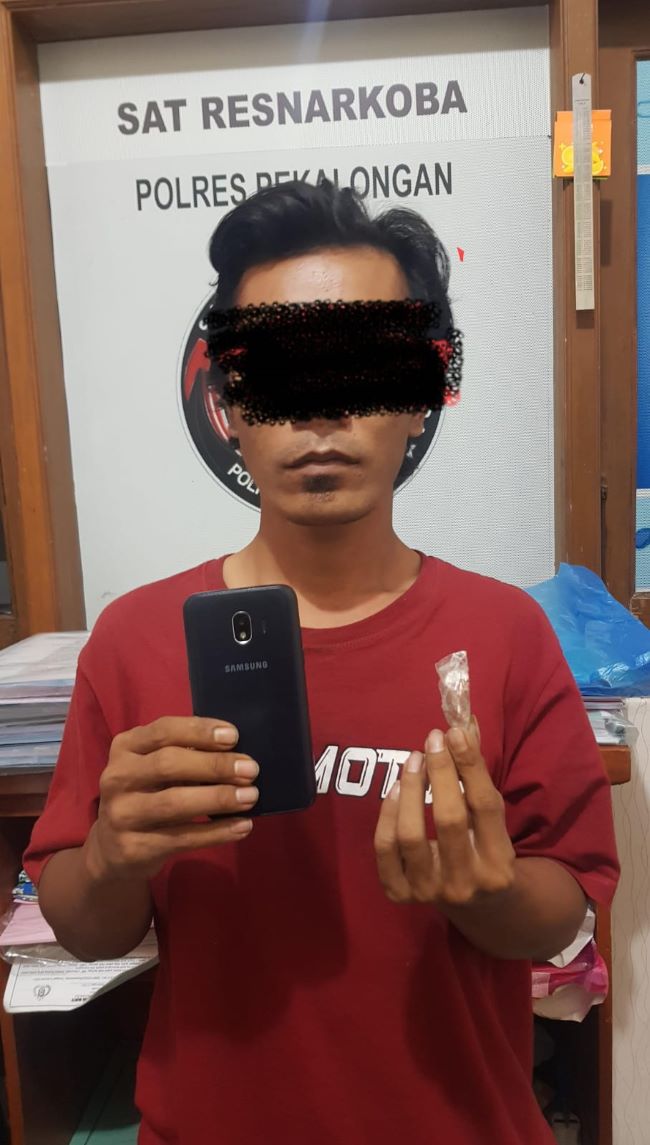 Bawa Paket Sabu, Judin Warga Rowokembu Pekalongan Ditangkap Polisi