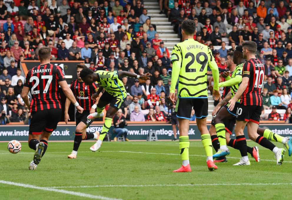 Tampil dengan Kekuatan Utama, Arsenal Lumat Bournemouth 4 Gol Tanpa Balas