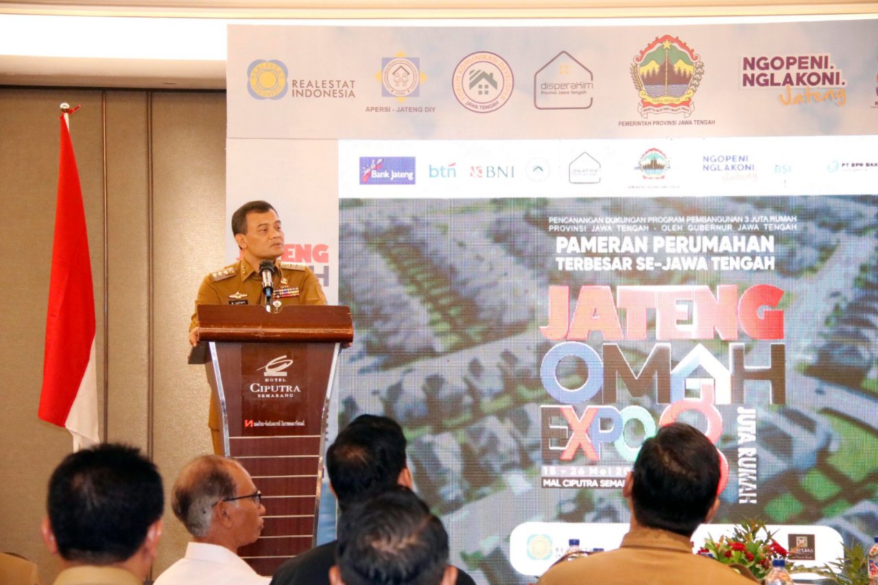 Ahmad Luthfi Minta Pengembang Perumahan Sediakan Biopori untuk Kelola Sampah Rumah Tangga