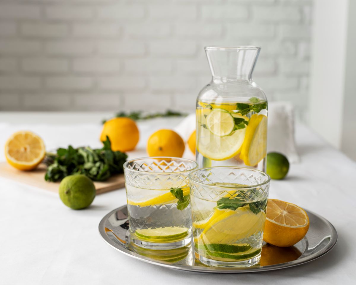 Mau Hilangkan Perut Buncit? Minum Infused Water Lemon Bikin Perut Buncit Berubah Jadi Langsing