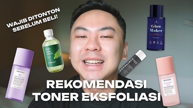 4 Toner Eksfoliasi yang Bisa Dipakai Setiap Hari, Aman dan Bikin Glowing