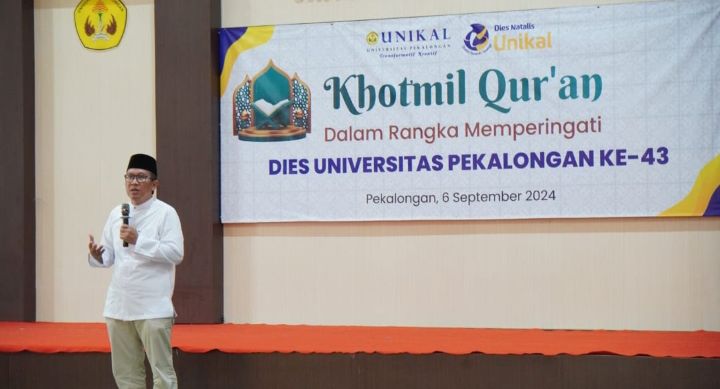 Wujud Rasa Syukur, Khotmil Qur'an Jadi Rangkaian Diesnatalis ke-43 Unikal 