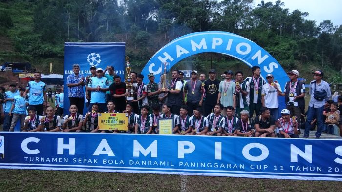 PS Winduaji Juara Turnamen Danramil Paninggaran Cup XI 2025