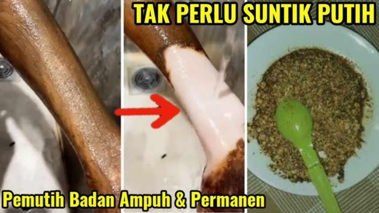 Begini, Cara Mudah Bikin Racikan Pemutih Badan Paling Ampuh Alami dengan 1 Bahan Dapur