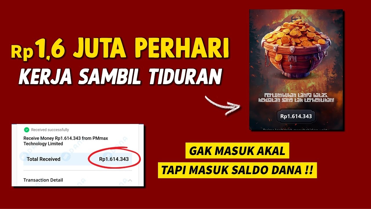 Saldo DANA Gratis! Aplikasi Penghasil Uang Tercepat 2025, Cuma Rebahan Bisa Dapat Rp1,6 Juta