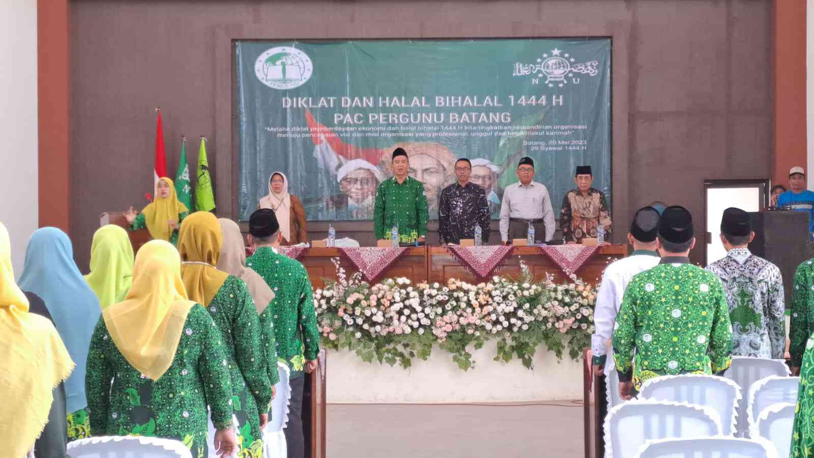 Bisri Hadiri Diklat dan Halal bi Halal PAC PERGUNU Kabupaten Batang