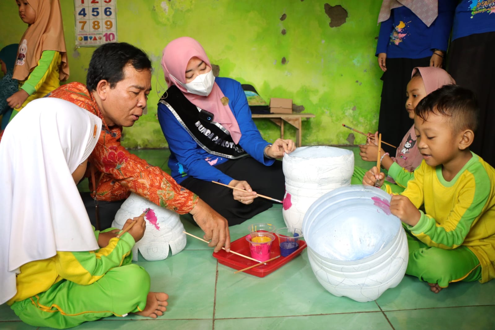  Bunda PAUD Inggit Soraya Gaungkan Gerakan Sumpah Juang di KB Sukses Degayu, Sulap Sampah Jadi Uang!