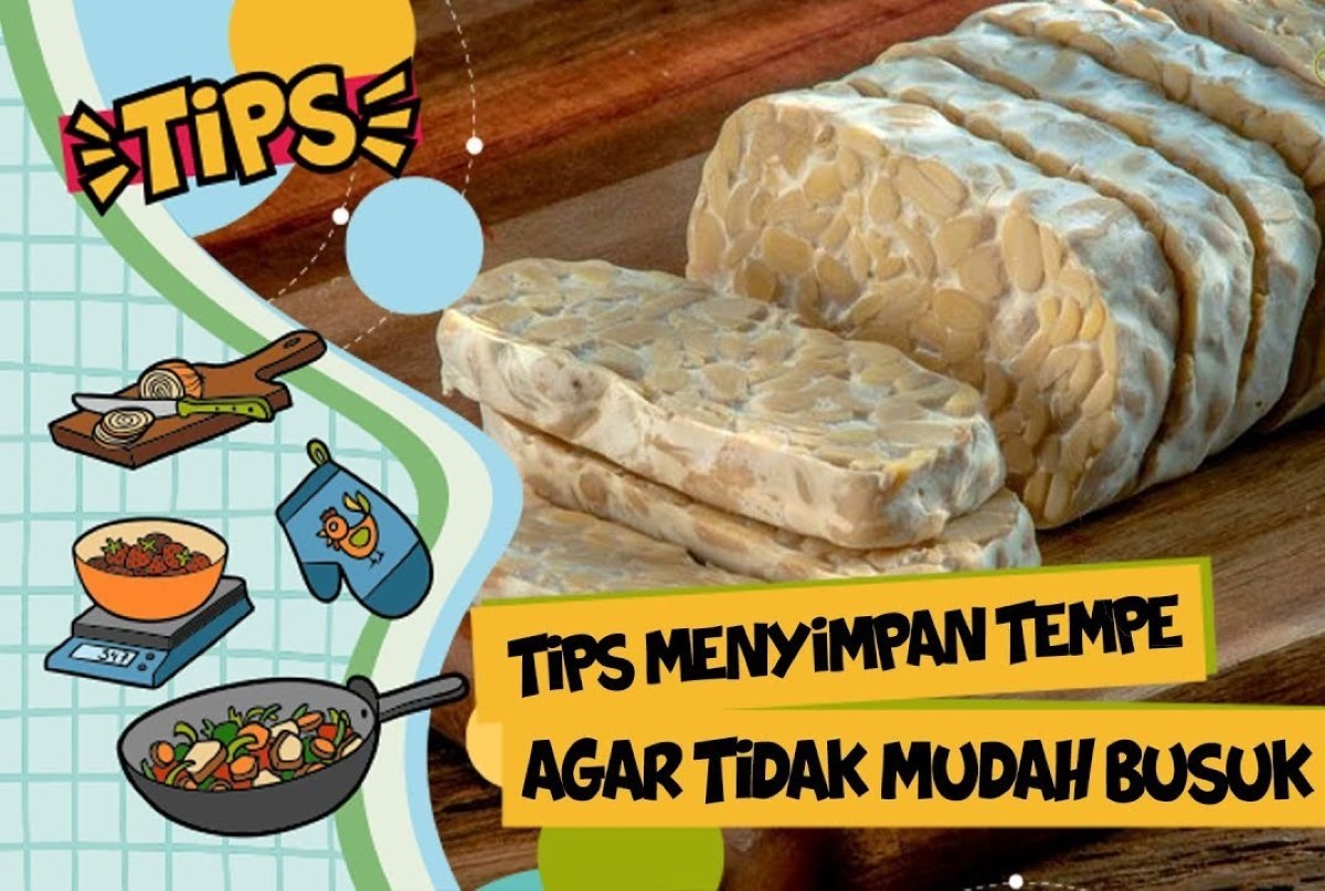 5 Tips Agar Tempe Awet Disimpan dengan Benar, Dijamin Tenpe Tidak Busuk Meski Sudah 7 Hari Disimpan!