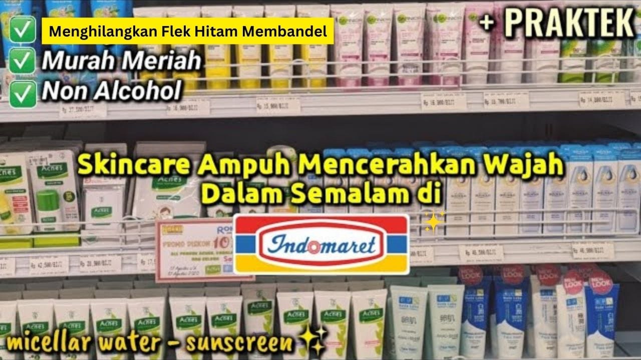 5 Sabun Khusus Penghilang Flek Hitam di Indomaret yang Murah, Bikin Wajah Putih Awet Muda