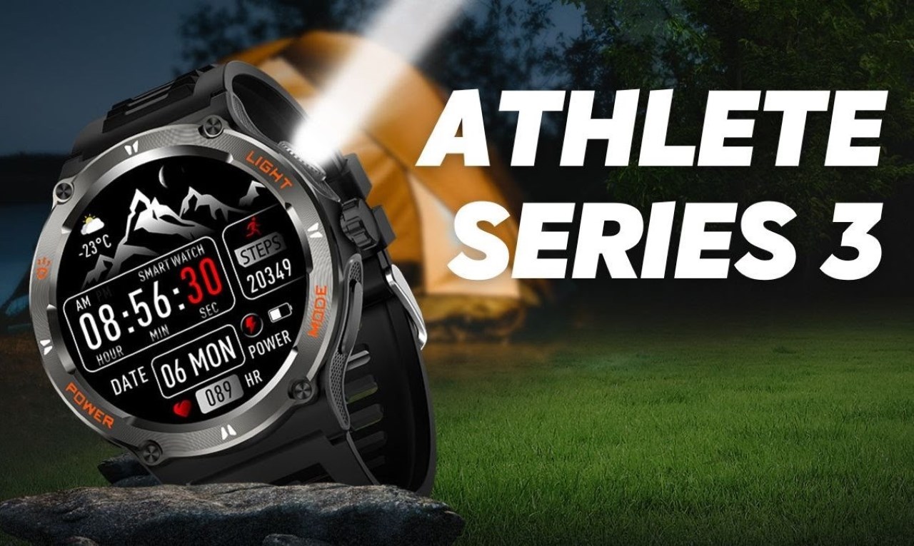 5 Keunggulan Smartwatch Athlete Series 3 Smart Watch , Smartwatch Terbaik dan Tangguh Pas Buat Para Petualang!