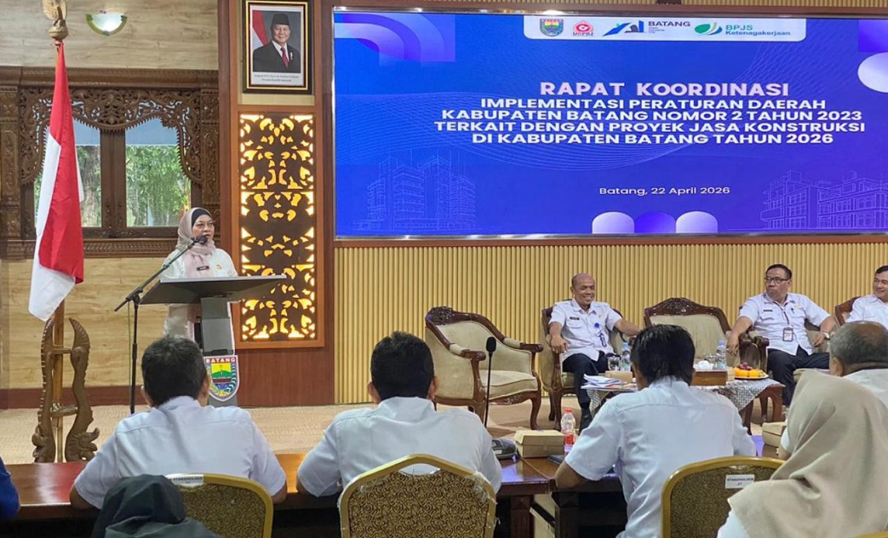 Pemkab Batang Wajibkan Perlindungan Tenaga Kerja Konstruksi Lewat Jaminan Sosial