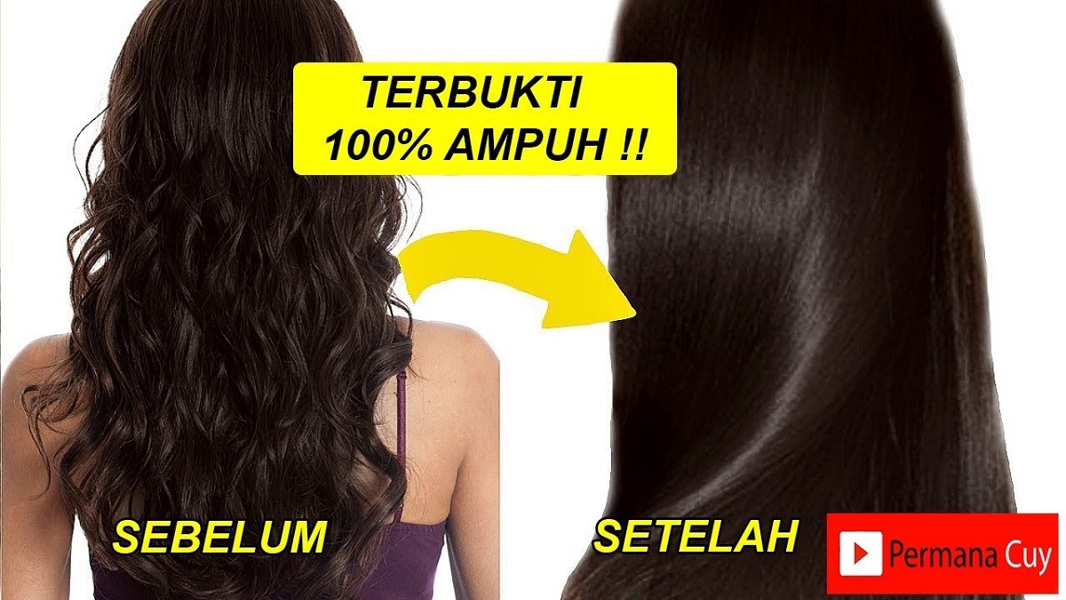 5 Cara Cepat Meluruskan Rambut Secara Alami dalam 1 Hari, Bikin Rambut Hitam Indah Berkilau Tidak Bergelombang