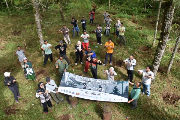 Peringatan Hari Peduli Sampah Nasional 2025, HAE IPB Komda Jateng Gelar Temu Kangen di Spekta Merbabu
