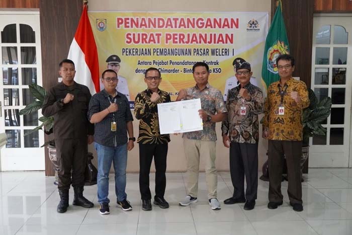 Proyek Pasar Weleri Tahap I Dianggarkan Rp 51 M