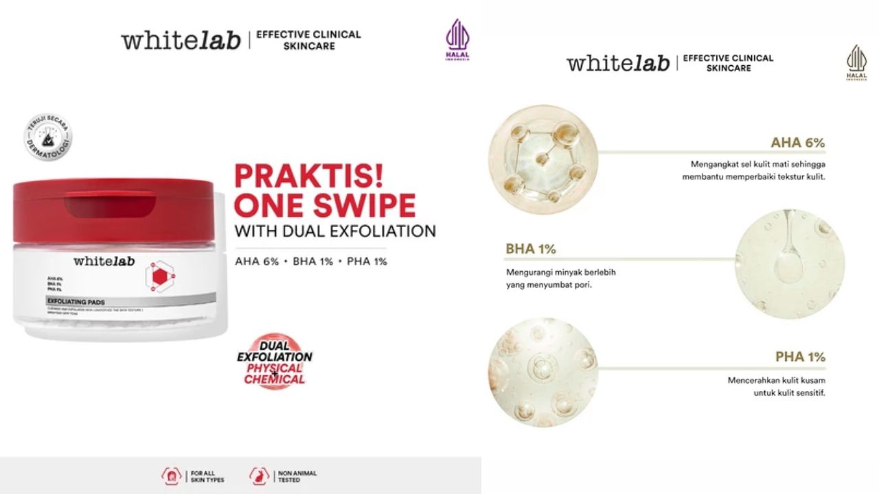 Review Pads Eksfoliasi Agar Kulit Halus dan Bebas Komedo, Cukup 2 Menit Saja!