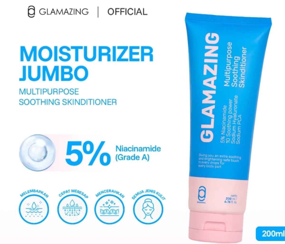 Isi Banyak Bikin Hemat, 5 Rekomendasi Moisturizer Ukuran Gentong yang Awet Sampai Berbulan-bulan 
