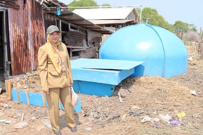 Tangani Limbah Kohe, Dinperpa Monitoring Pemasangan Biogas Digester