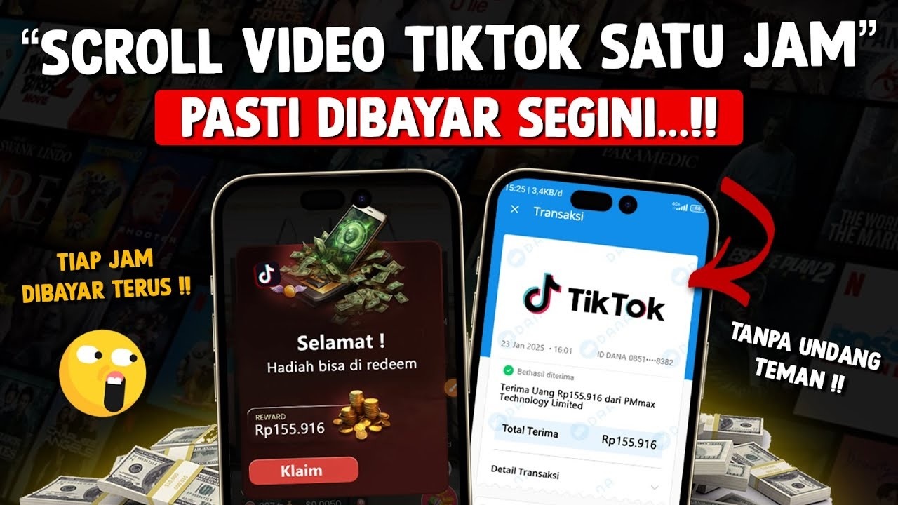 Aplikasi Penghasil Uang 2025 Tanpa Undang Teman, Cara Mudah Hasilkan Uang dari Internet!