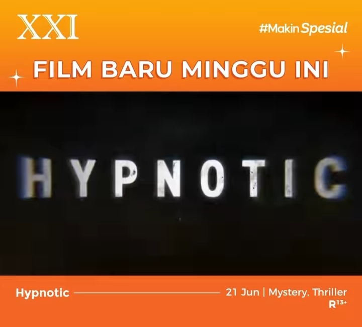 Film Baru Hypnotic Tayang Hari Ini di Bioskop Pekalongan Minggu 25 Juni 2023, Berikut Jadwal Lengkapnya