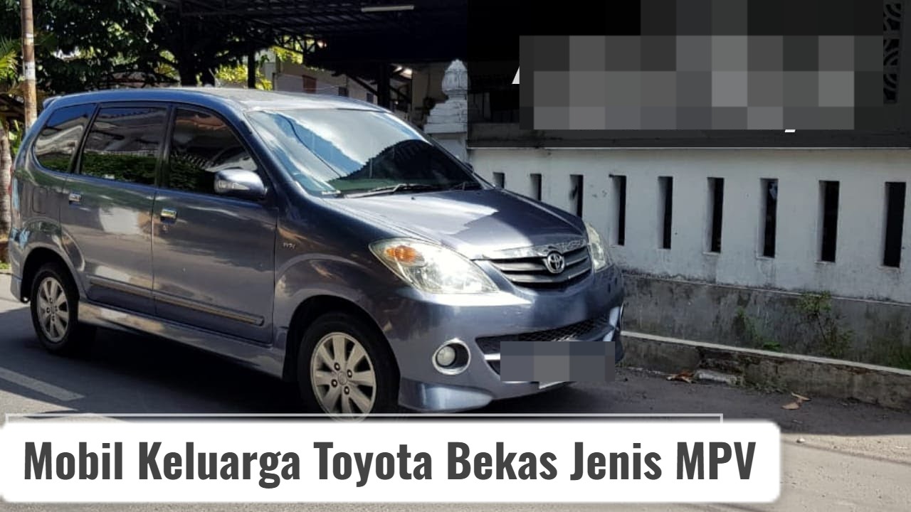 Bingung? Inilah 5 Daftar Mobil Keluarga Toyota Bekas Jenis MPV Mulai 100 jutaan yang Layak Beli di Tahun 2024