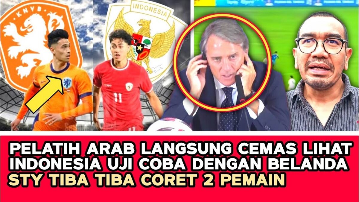 Gemparkan Publik Arab Saudi! Roberto Mancini Cemas Lihat Timnas Indonesia Uji Coba dengan Belanda, Ada Apa?