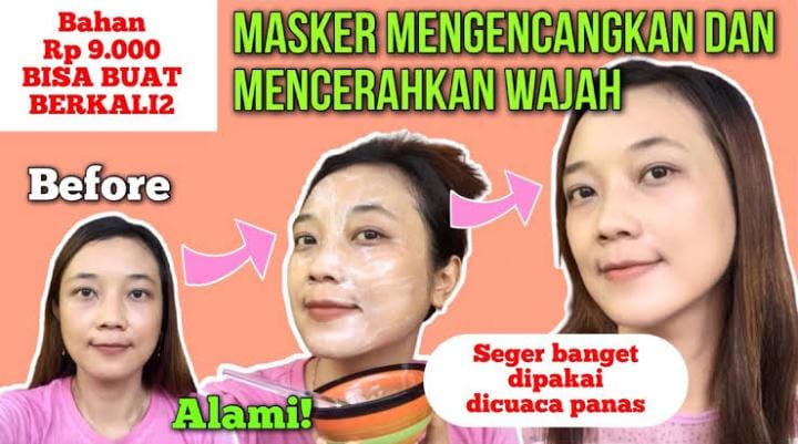 Inilah Masker Alami untuk Penuaan Dini, Cuma Pakai Bahan Rumahan Kencangkan Wajah Kendur dan Flek Usia 40